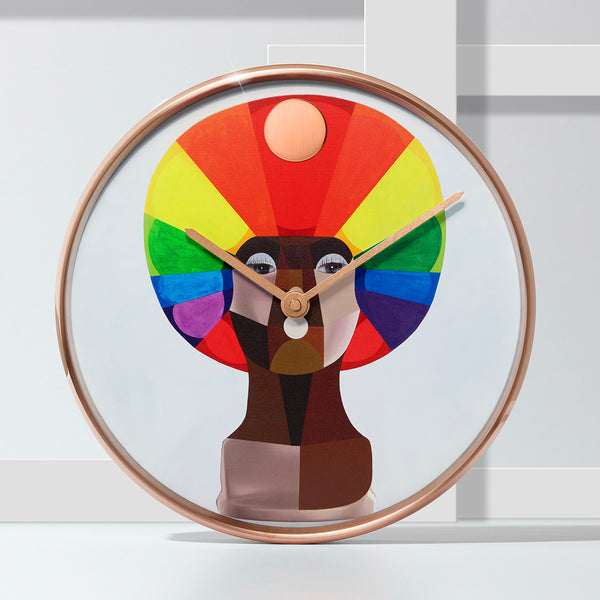 Movado x Derrick Adams: Style Variation 35 Wall Clock - STUDIO STORE