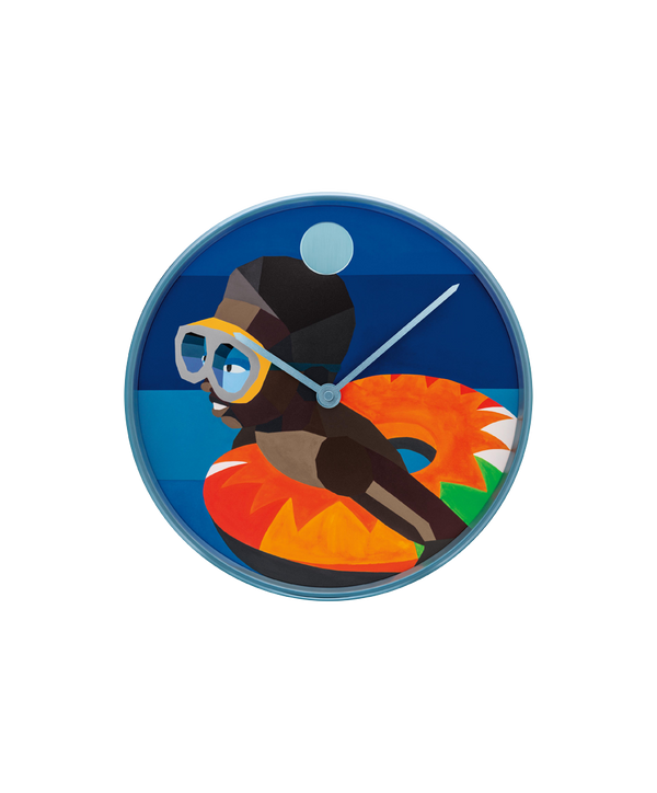 Movado x Derrick Adams: Floater Wall Clock - STUDIO STORE