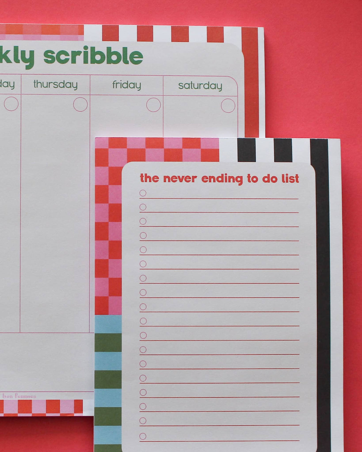The Weekly Scribble Planner Pad