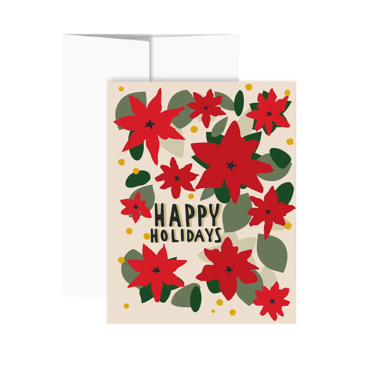 All Very Goods, Poinsettia Card