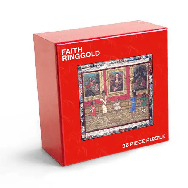Faith Ringgold Dancing At the Louvre Puzzle