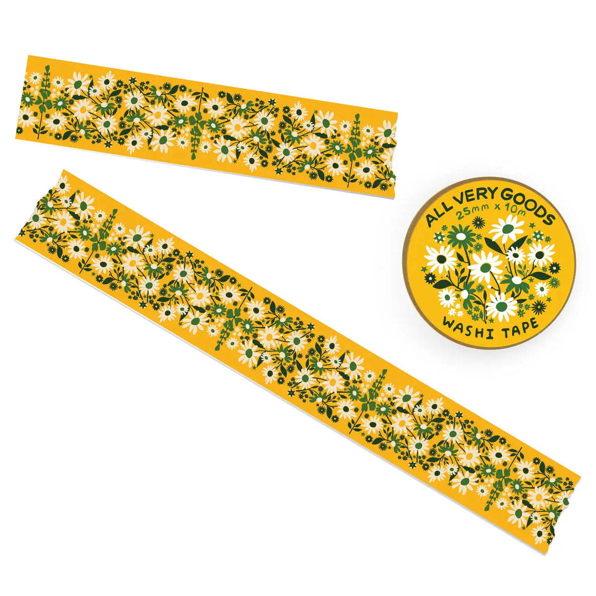 All Very Goods, Daisies Washi Tape