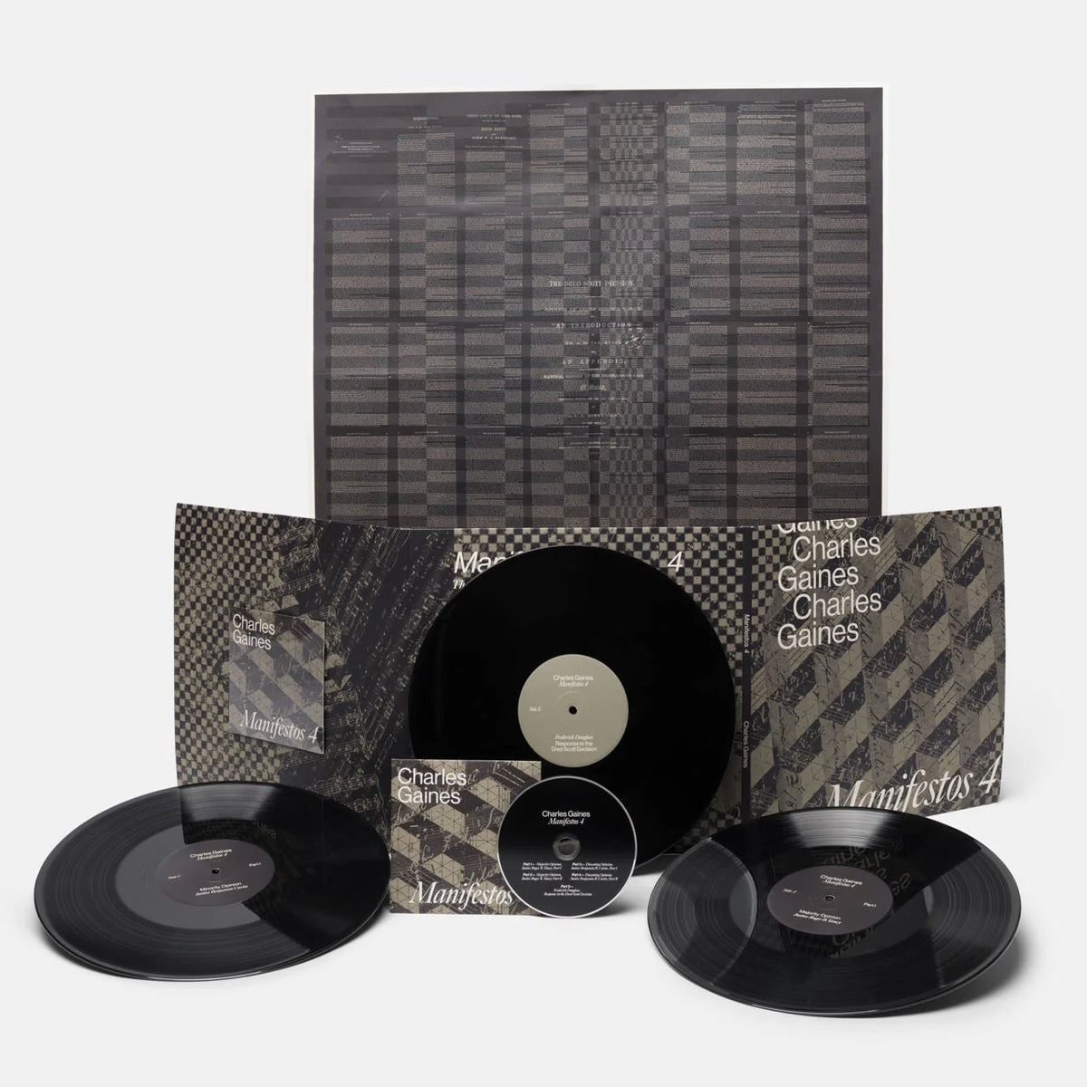 Charles Gaines: Manifestos 4: The Dred and Harriet Scott Decision Vinyl