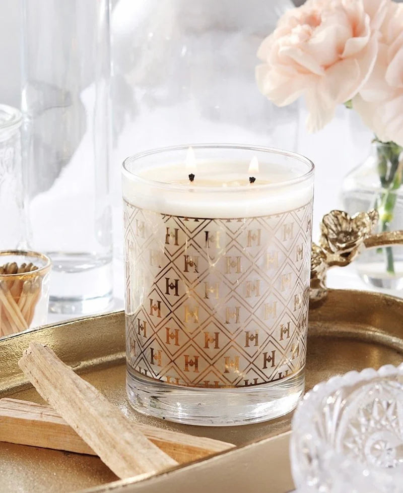 Harlem Candle Co., 22K Gold Speakeasy 11oz Cocktail Glass Candle