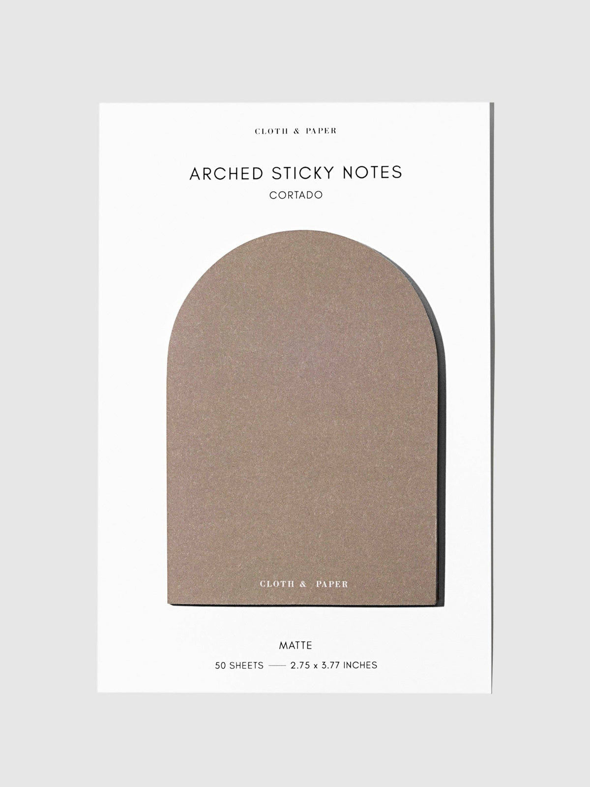 Cloth & Paper, Cortado Arch Sticky Notes