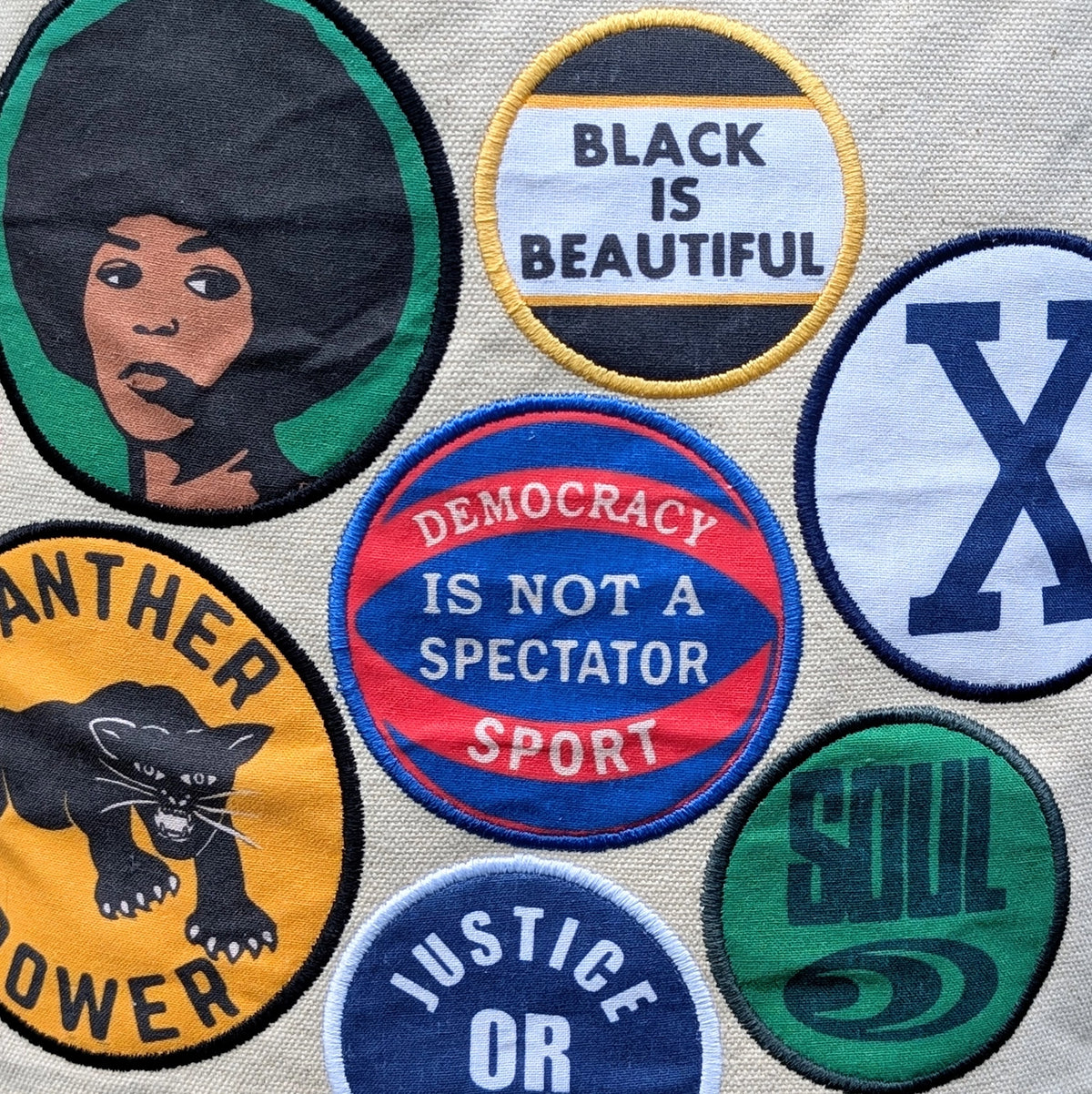 All Very Goods, 5th Anniversary Edition 'power Button' Tote bag