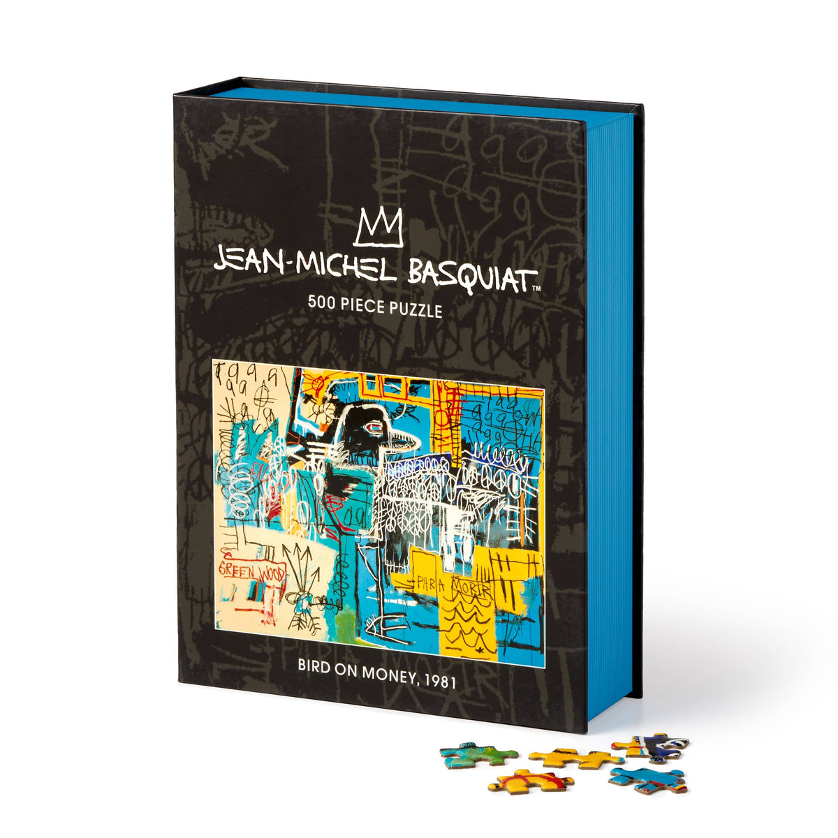 Jean-Michel Basquiat Bird on Money 500 Piece Book Puzzle