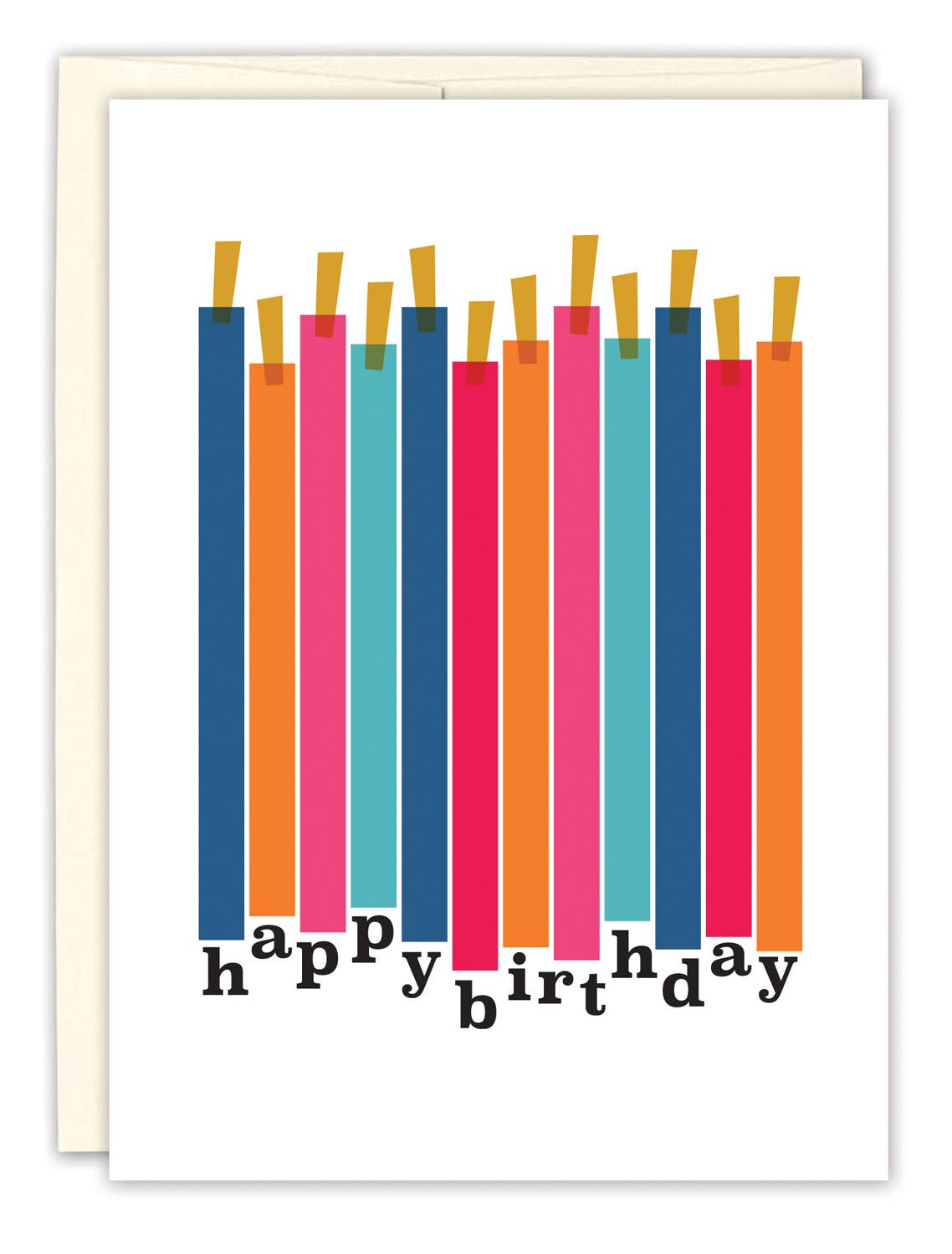 Paisley Paper Co., Candles Birthday Card