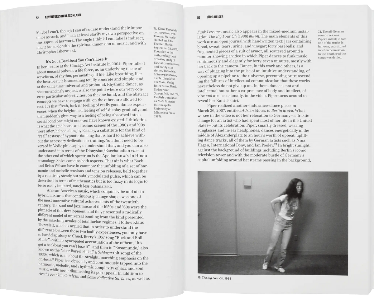 Adrian Piper: A Reader