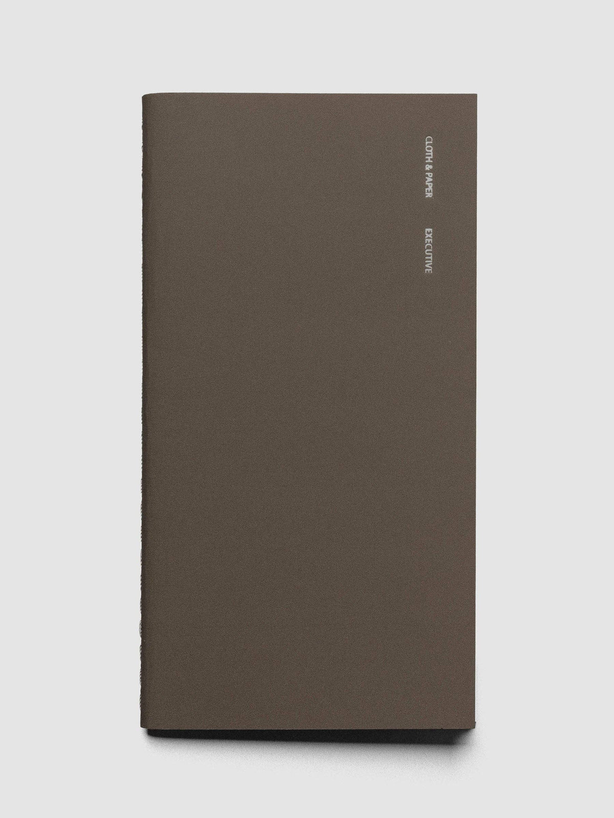 Cloth & Paper, Executive Travel Notebook in Cafe Noir