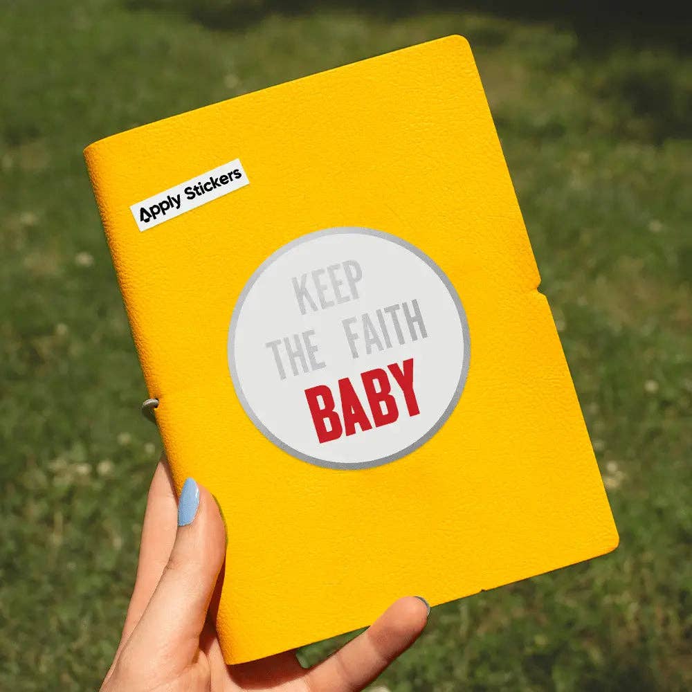 Hank Willis Thomas Keep The Faith Baby Sticker