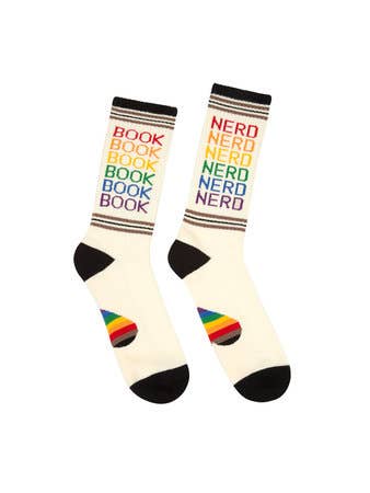 Out of Print, Book Nerd Pride Gym Socks