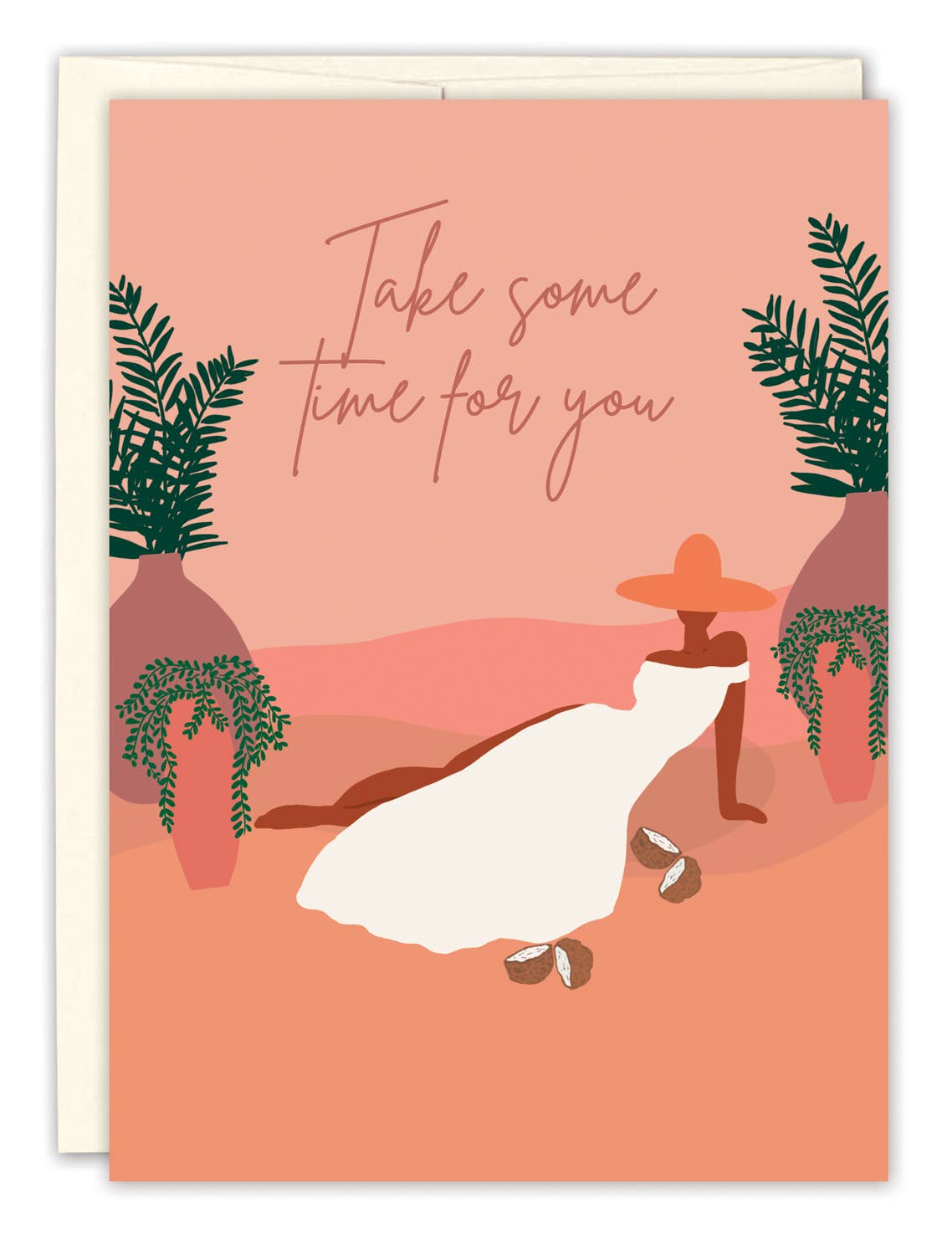 Aims Moons Paperie, Take Time For You Birthday Notecard