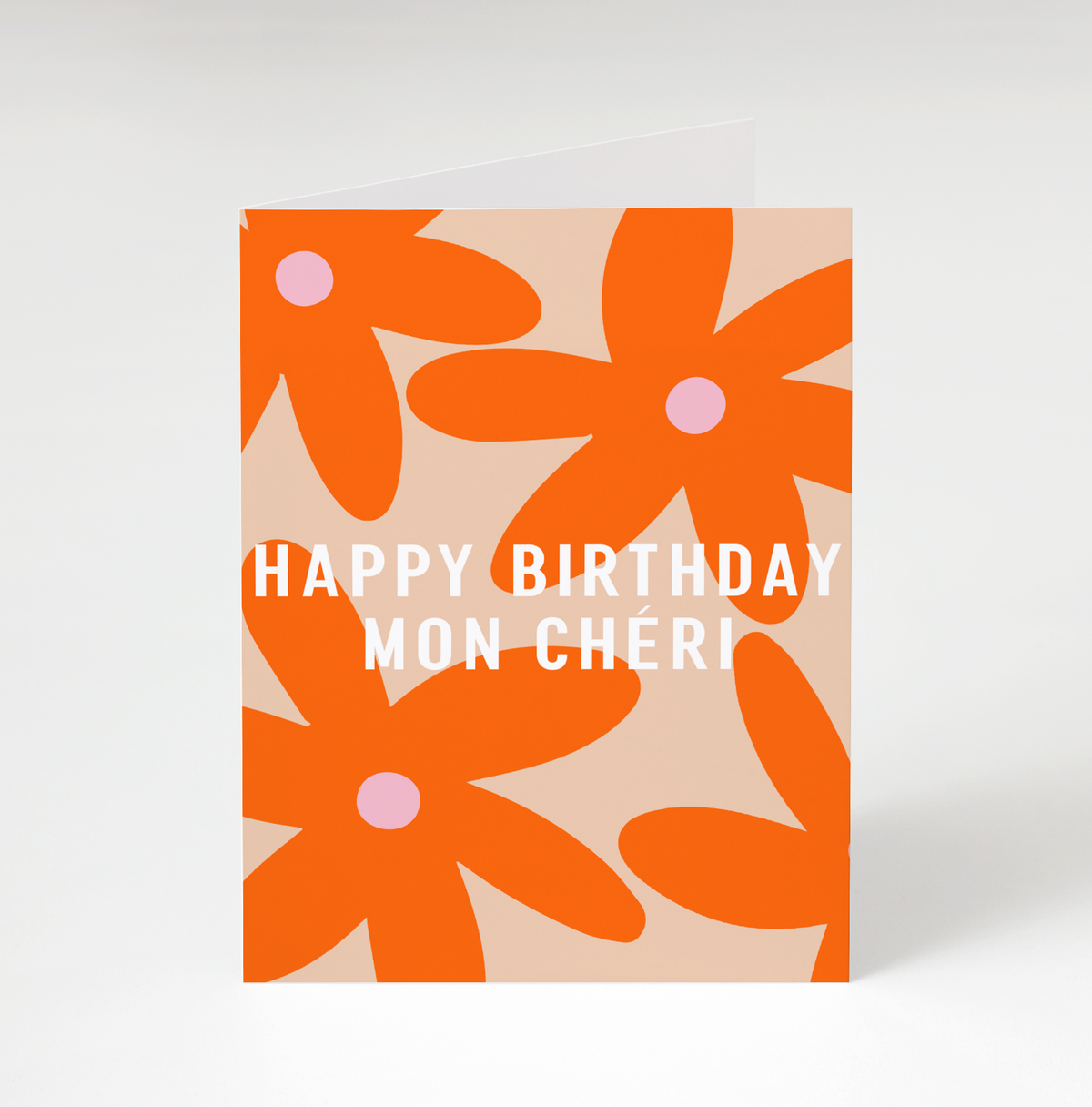Bon Femmes, Mon Cheri Birthday Card