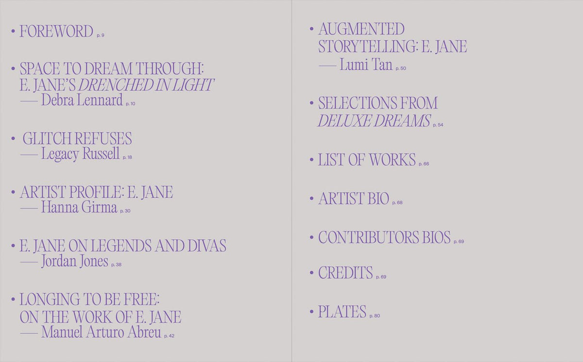 E. Jane: Drenched in Light