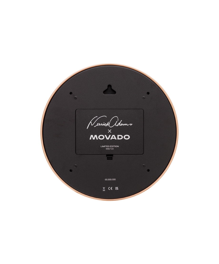 Movado x Derrick Adams: Style Variation 35  Wall Clock