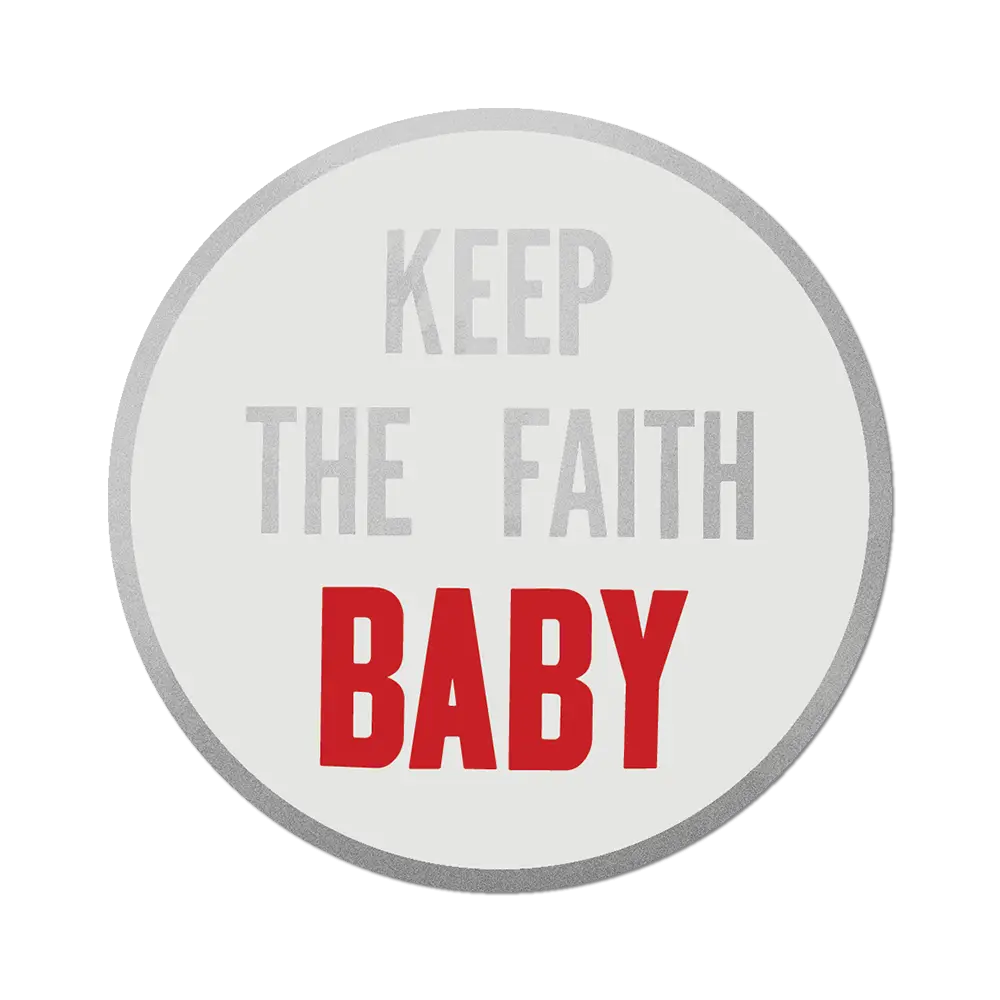 Hank Willis Thomas Keep The Faith Baby Sticker
