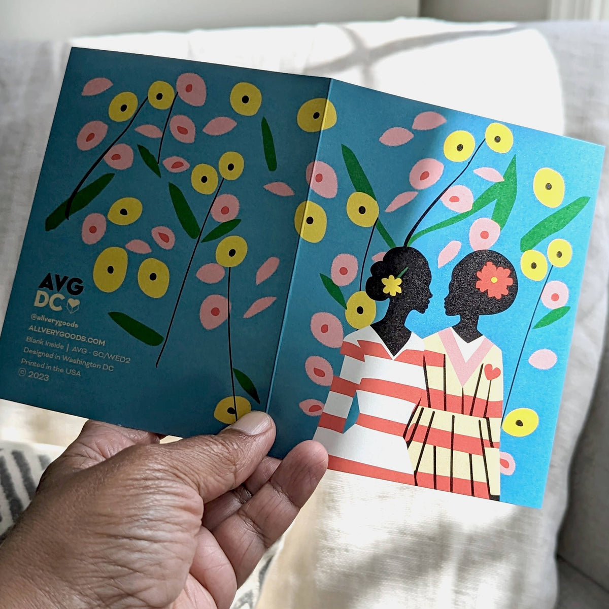 All Very Goods, With You (W/W) Notecard