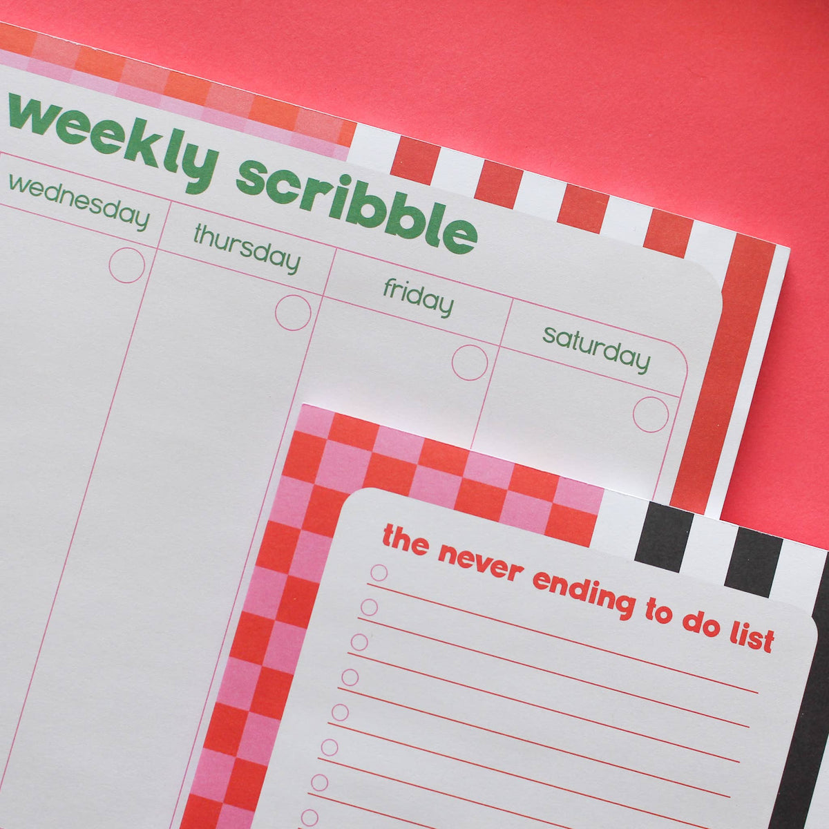 The Weekly Scribble Planner Pad