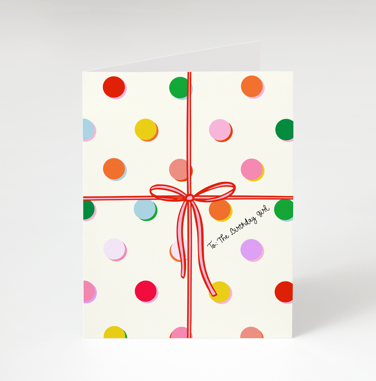 Bon Femmes, Birthday Girl Polka Dot Card