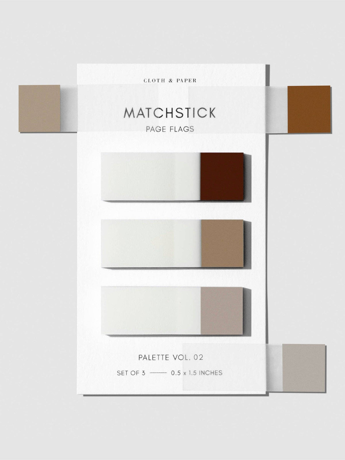 Cloth & Paper, Matchstick Page Flag Set