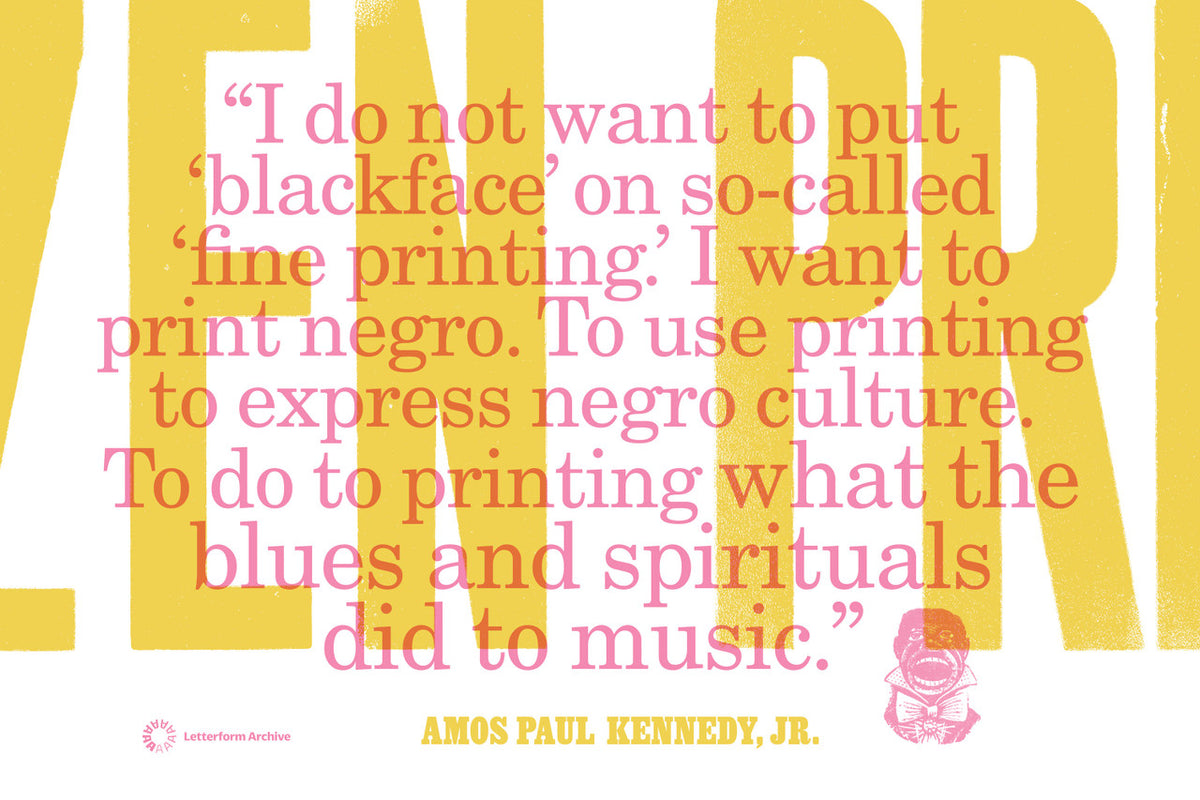 Amos Paul Kennedy, Citizen Printer