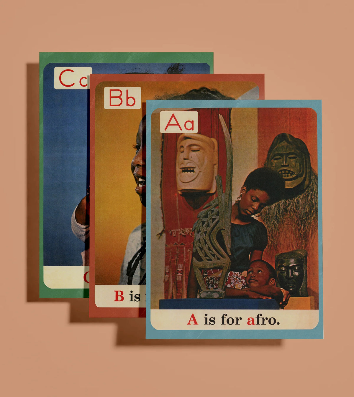 Young, Vintage & Black Flashcard (Full Set of 26)