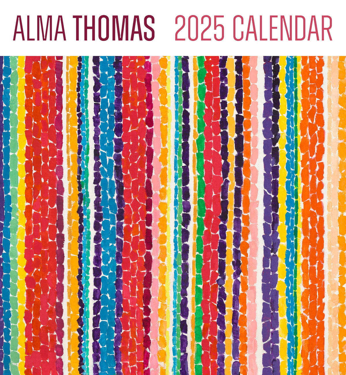 Alma Thomas 2025 Wall Calendar