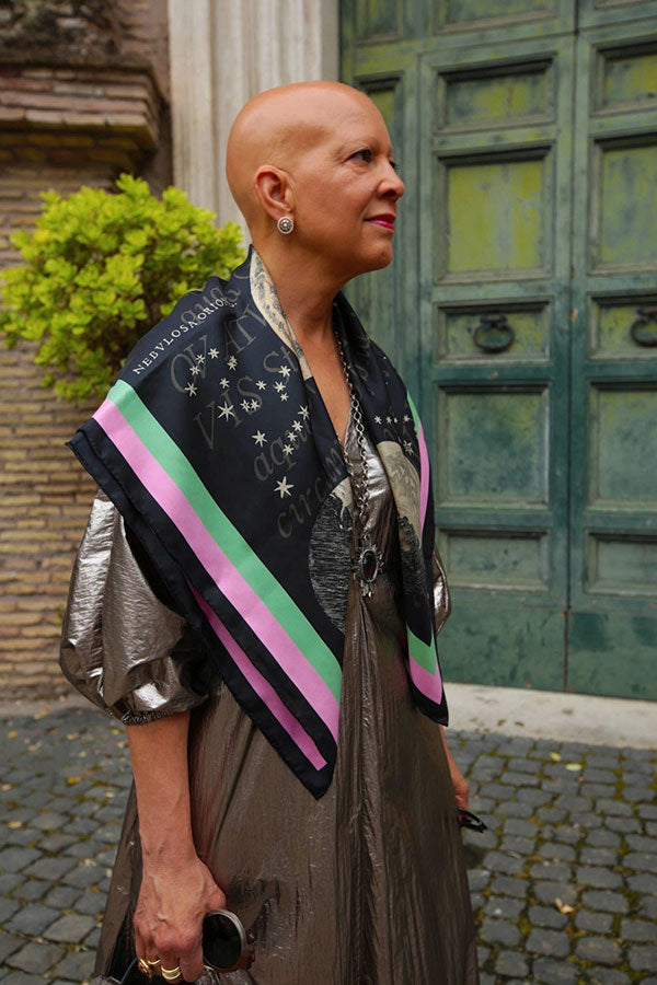 Sheila Bridges Galileo Silk Scarf