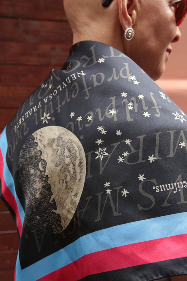 Sheila Bridges Galileo Silk Scarf