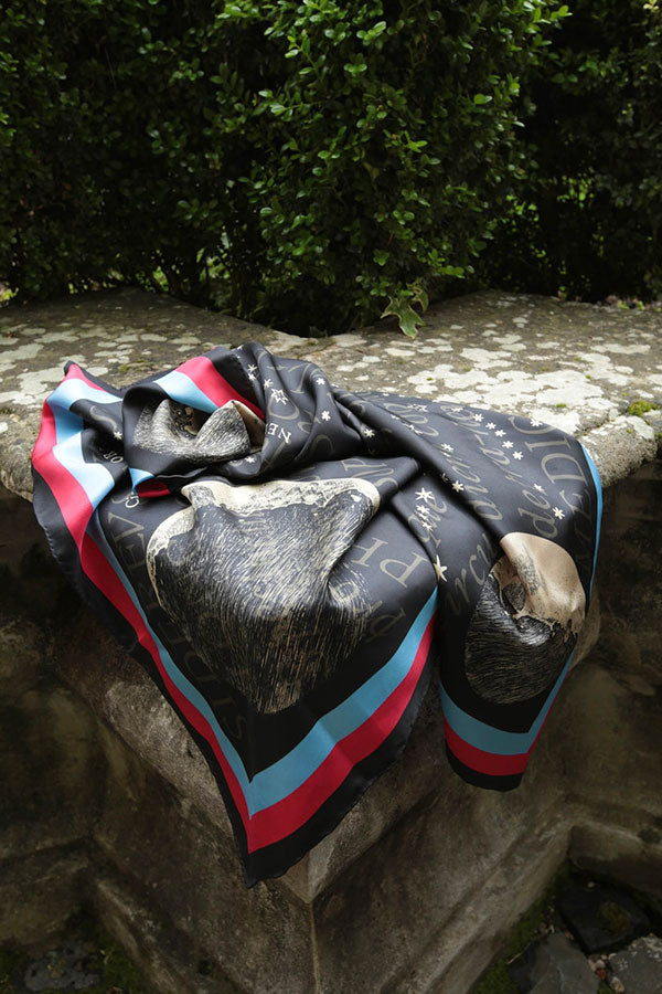 Sheila Bridges Galileo Silk Scarf