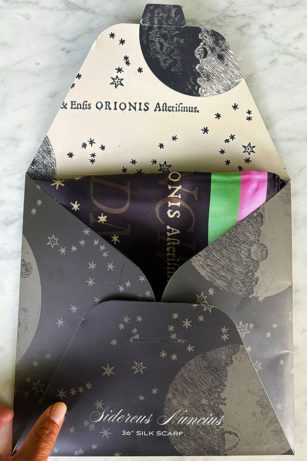 Sheila Bridges Galileo Silk Scarf