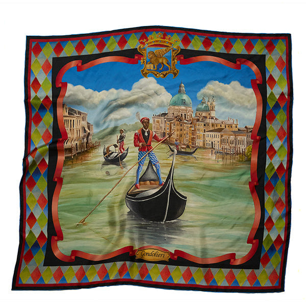 Sheila Bridges Gondolieri Silk Scarf