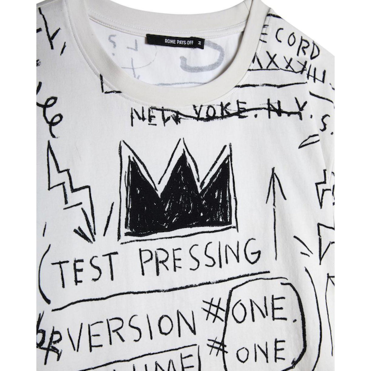 Jean-Michel Basquiat “Beat Bop” All-Over Print T-Shirt