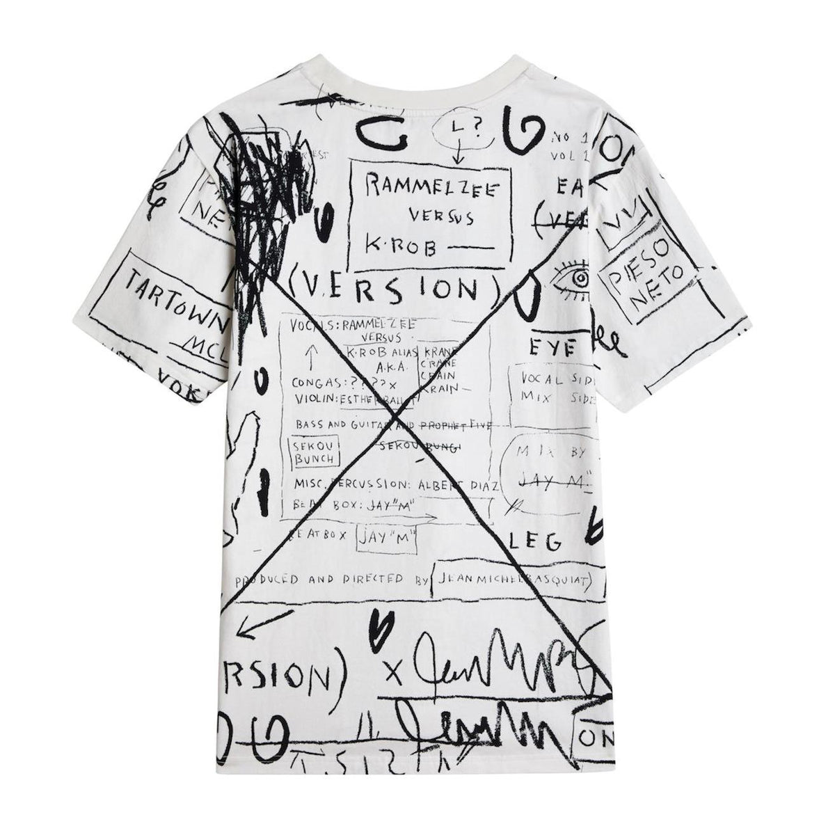Jean-Michel Basquiat “Beat Bop” All-Over Print T-Shirt