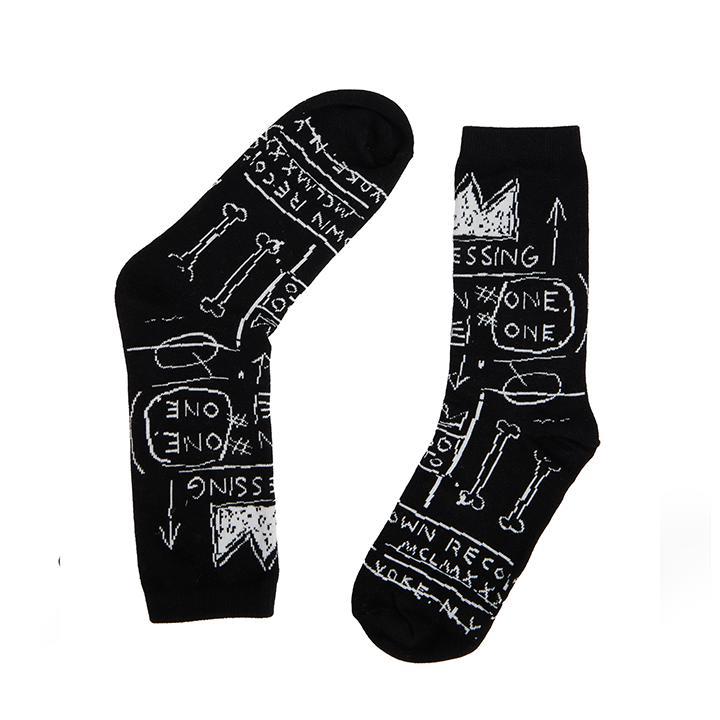 Jean-Michel Basquiat Beat Bop Sock Set