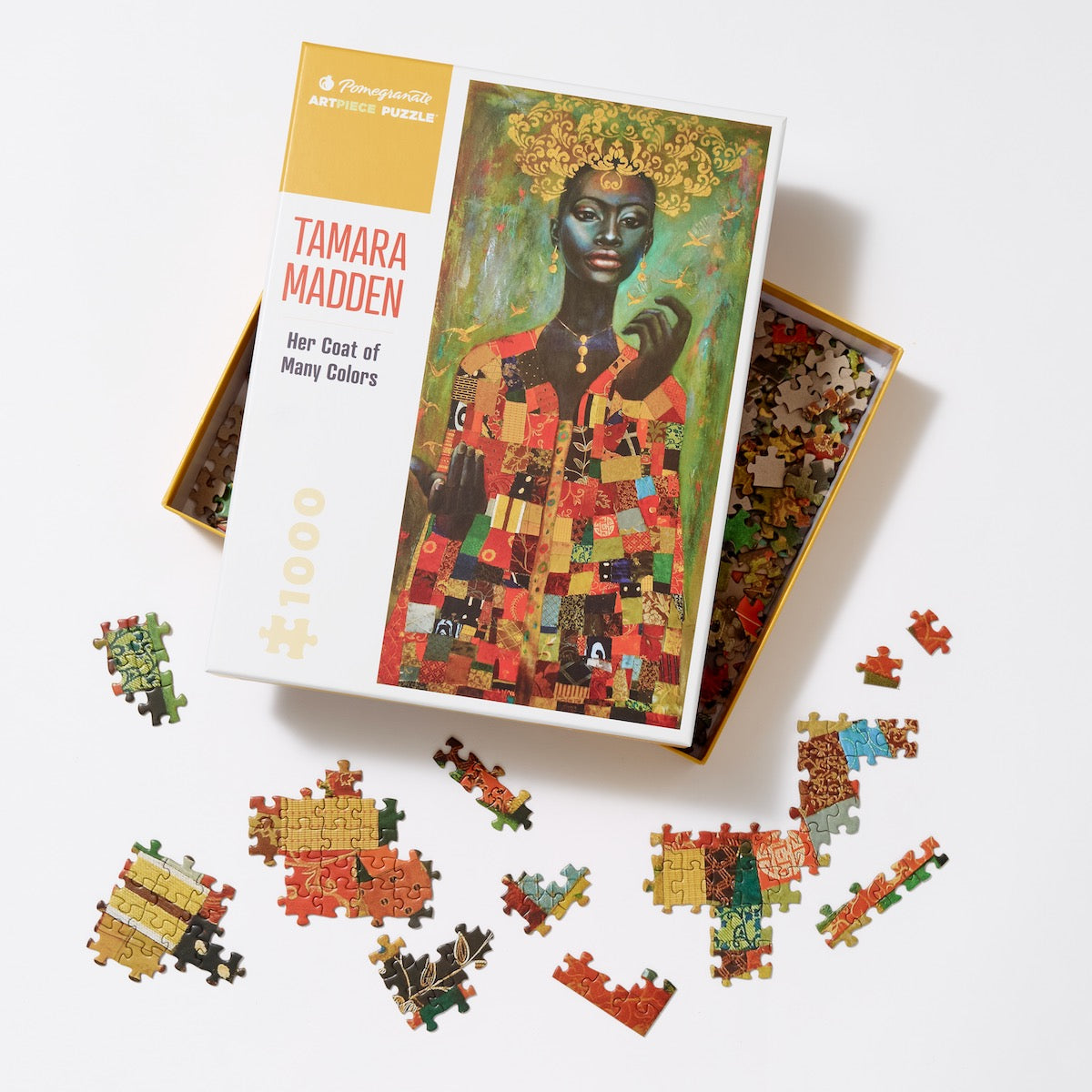 Tamara Madden Her Coat of Many Colors 1000-Piece Jigsaw Puzzle