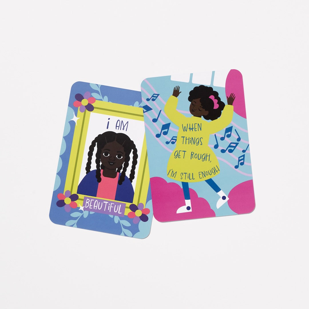 Corage Dolls, Corage Flash Cards