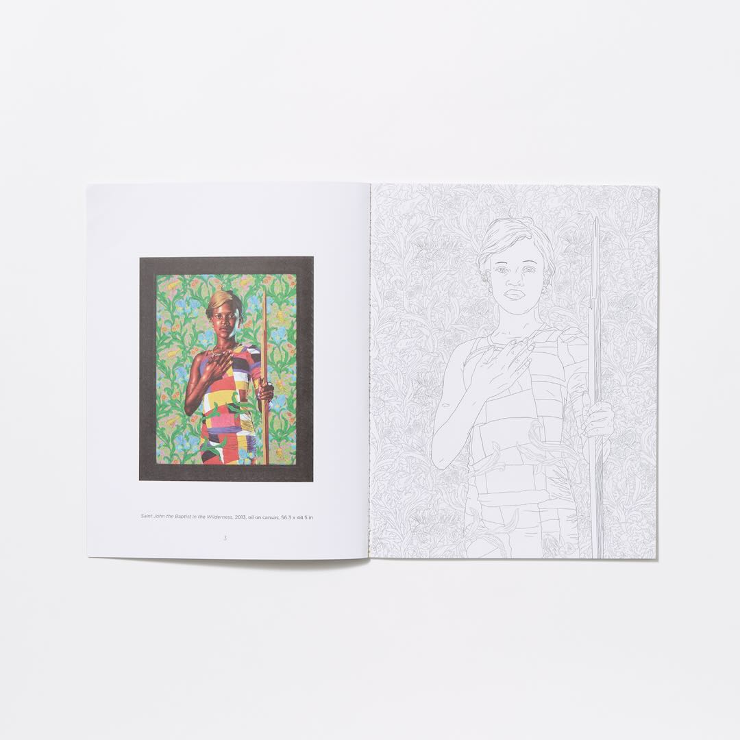 Kehinde Wiley The World Stage: Jamaica Coloring Book