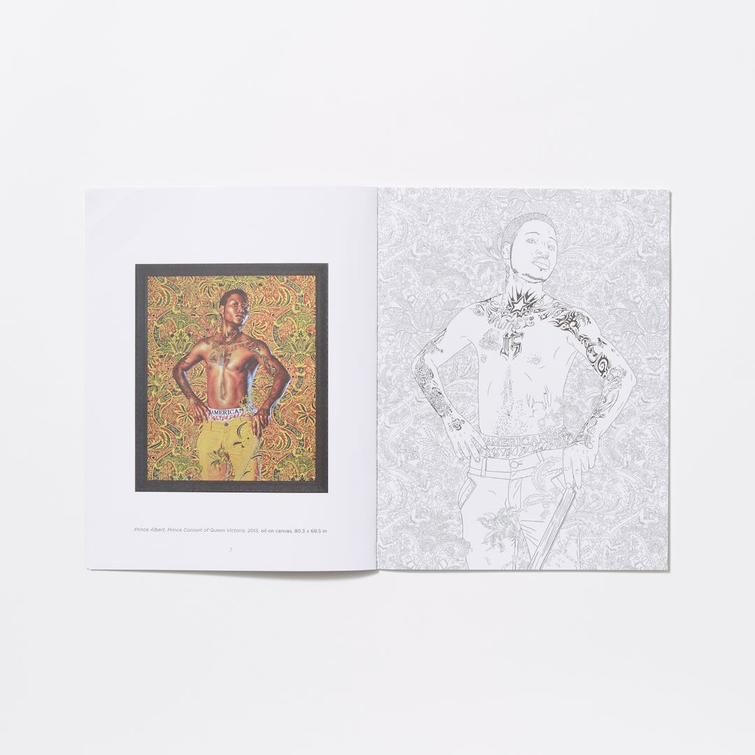 Kehinde Wiley The World Stage: Jamaica Coloring Book