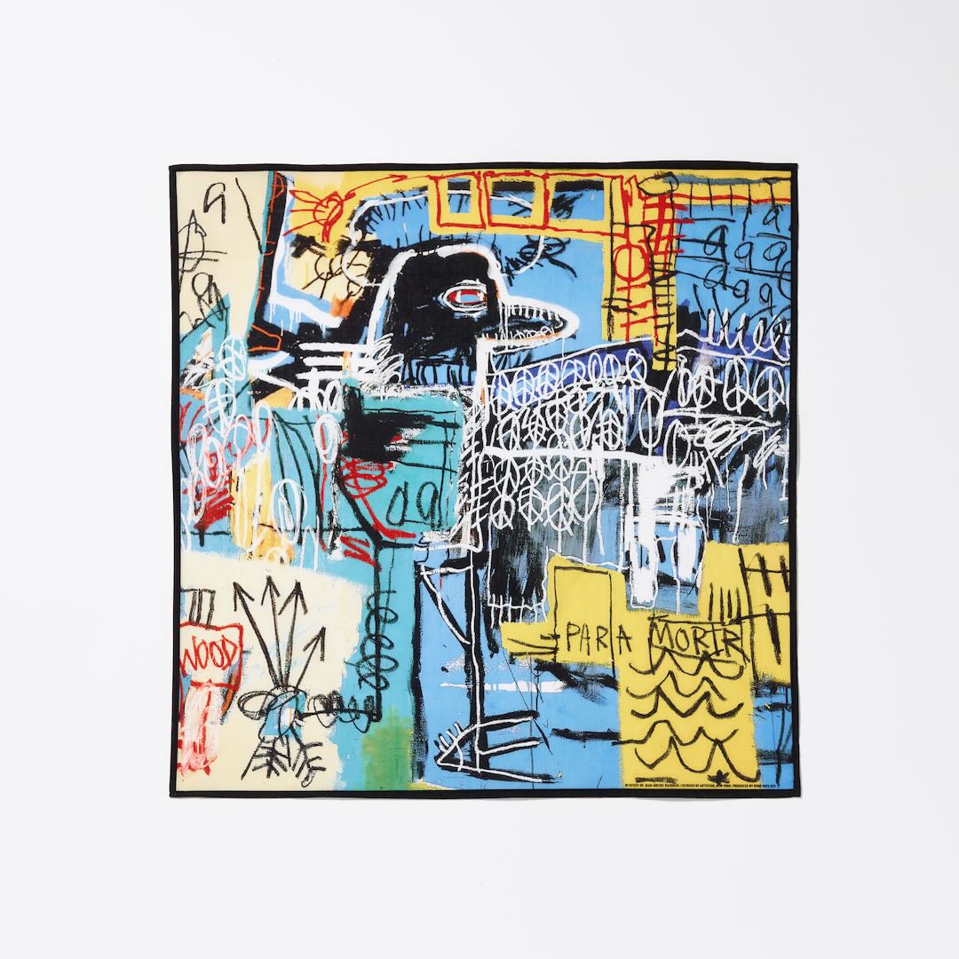 Jean-Michel Basquiat Bird on Money Bandana