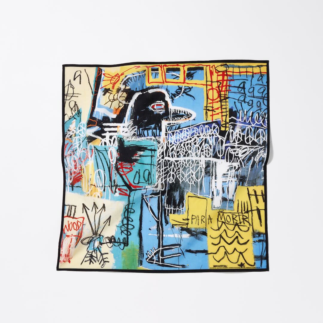 Jean-Michel Basquiat Bird on Money Bandana