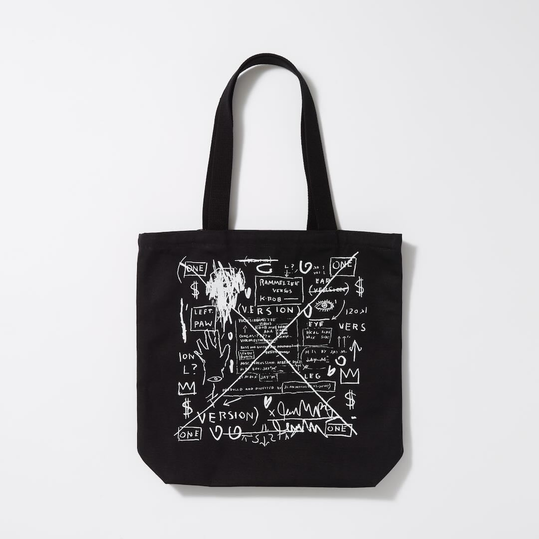 Jean-Michel Basquiat Beat Bop Canvas Tote