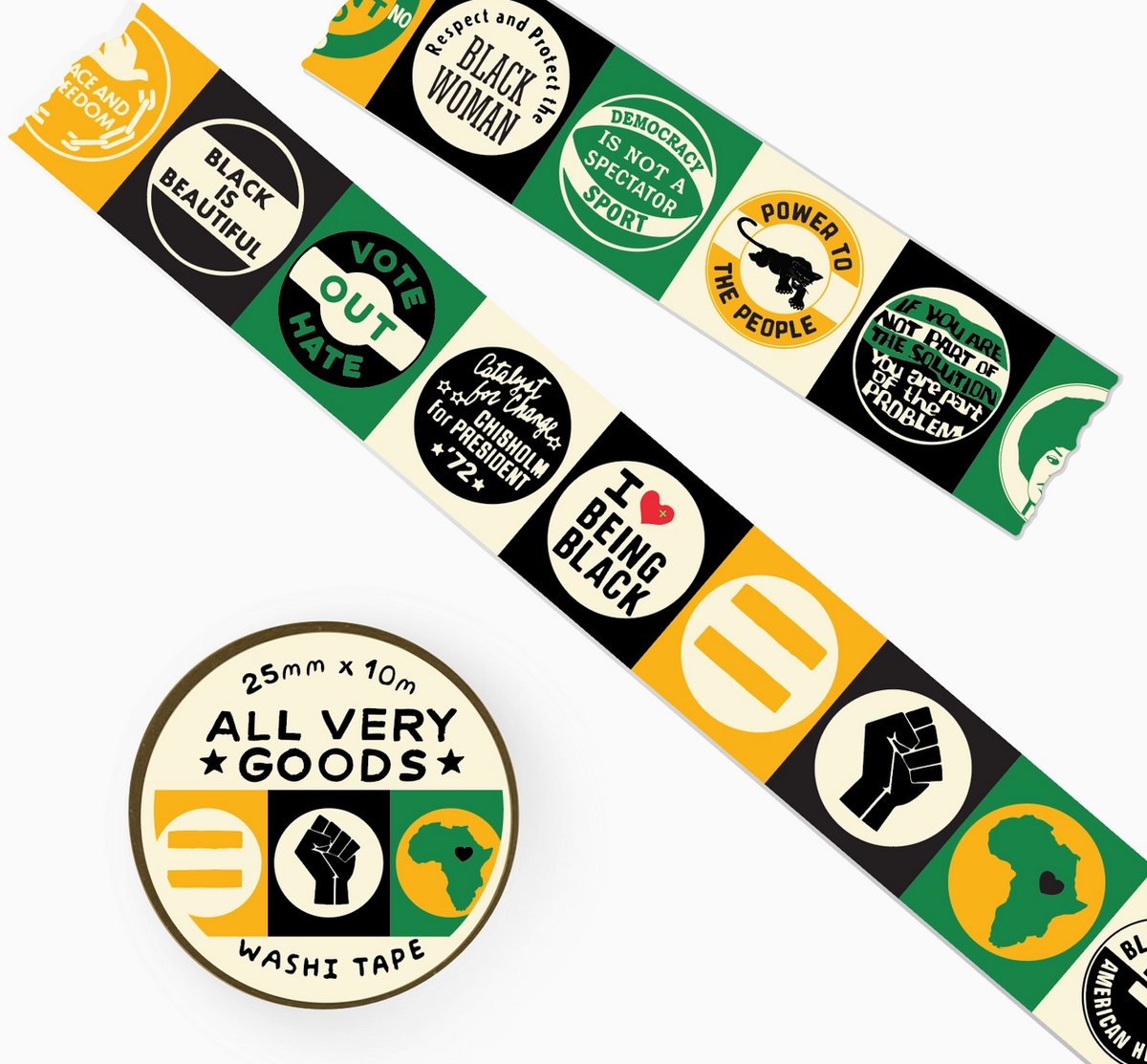 All Very Goods, Power Button Washi Tape