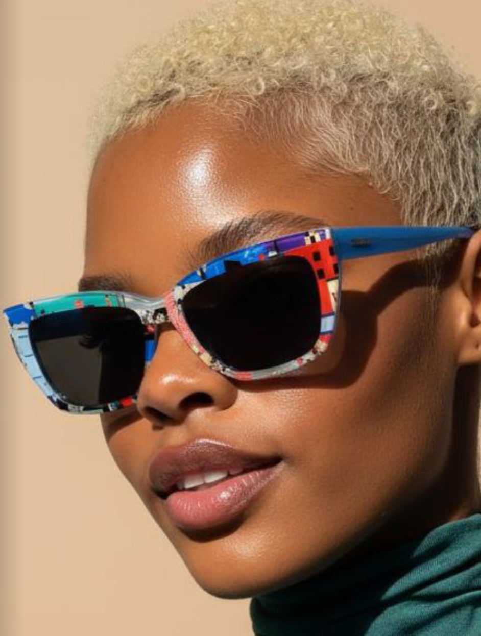 Romare Bearden, The Block II Sunglasses