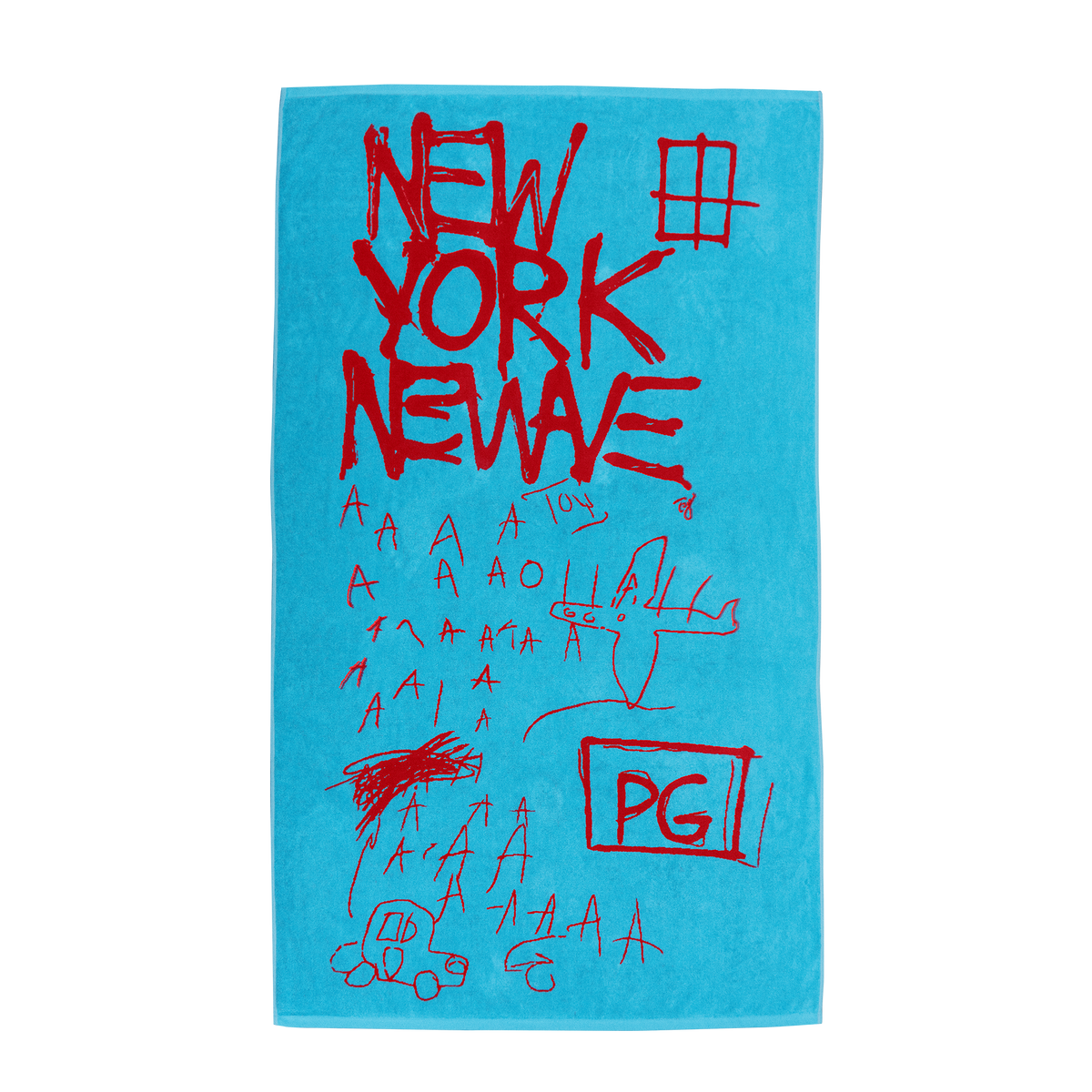 Jean-Michel Basquiat “New Wave” Beach Towel