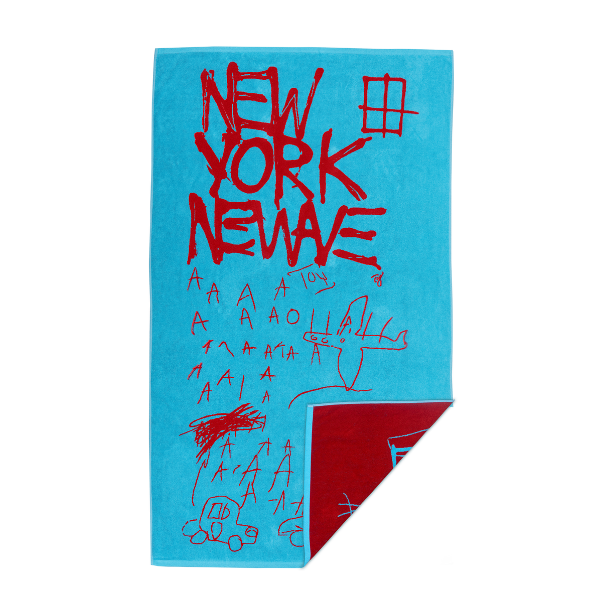 Jean-Michel Basquiat “New Wave” Beach Towel