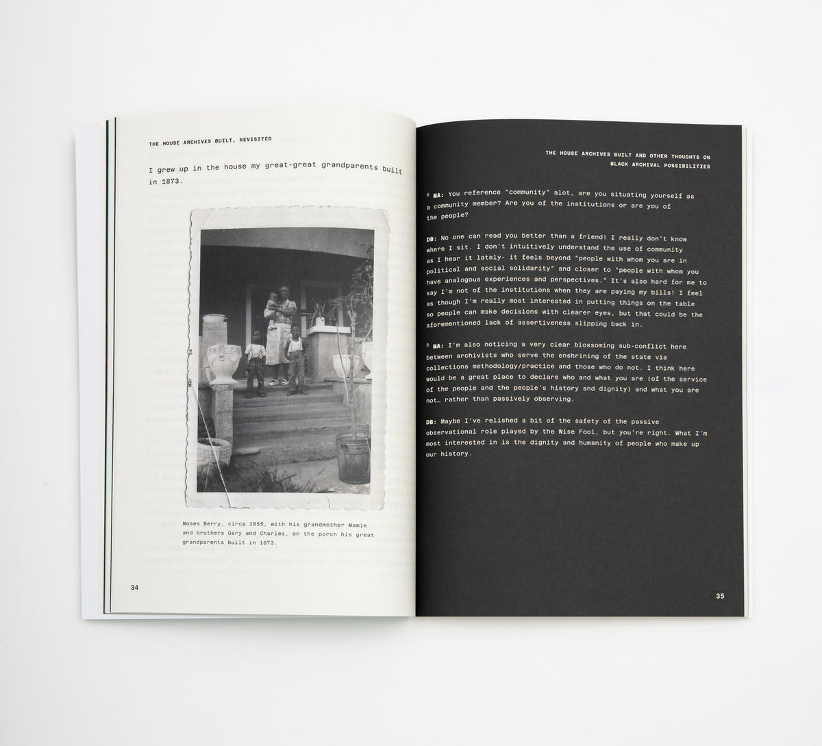 The House Archives Built and Other Thoughts on Black Archival Possibilities