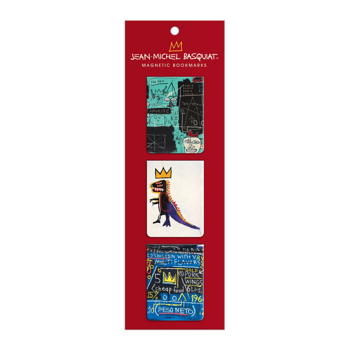 Jean-Michel Basquiat Magentic Bookmarks