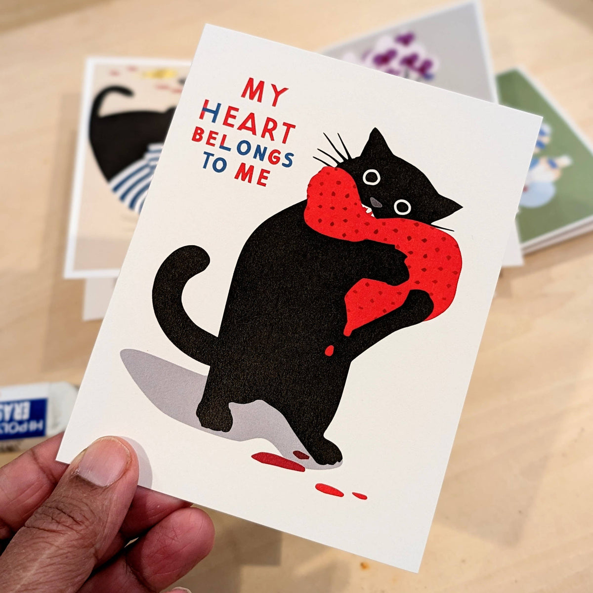 All Very Goods, My Heart Belongs to Me Card